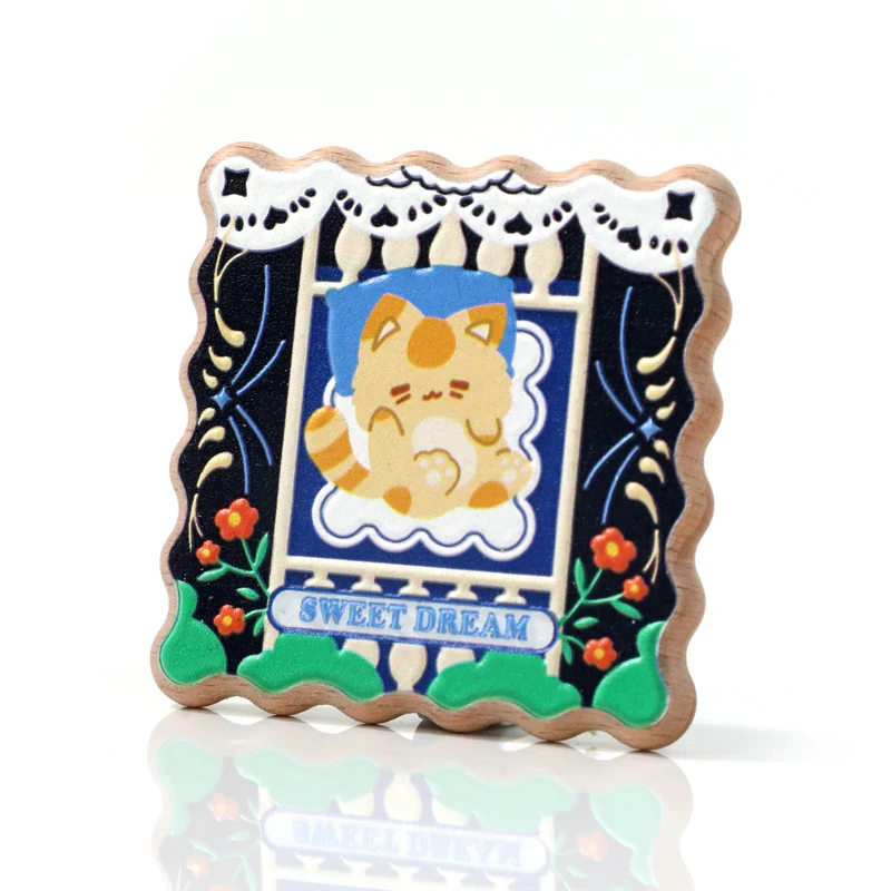 Custom 3D Beechwood Pins - Image 4