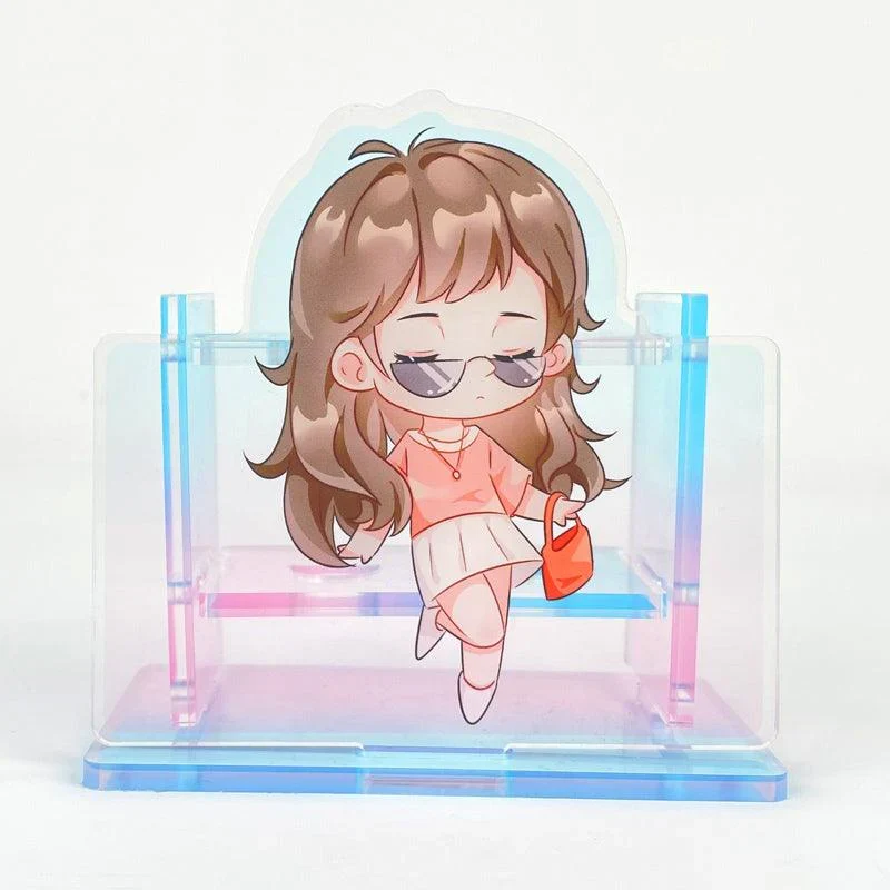 Custom acrylic pen holder
