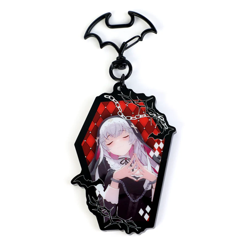 Custom Acrylic Rhinestone Keychain - Image 5