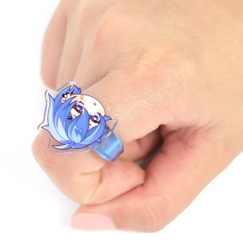 Custom Acrylic Spinner Rings Personalized Spinning Rotating Ring - Image 2
