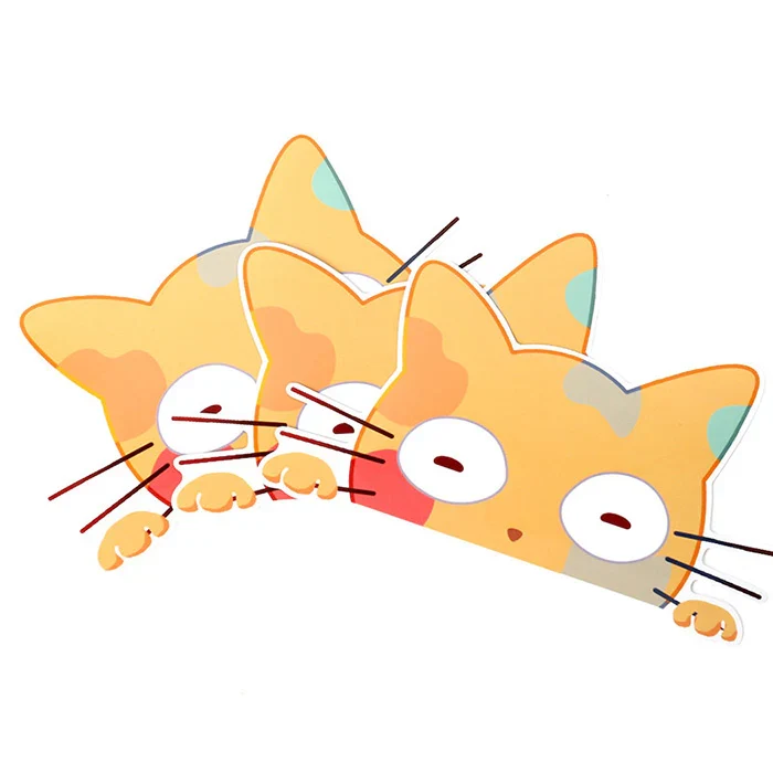 Custom Anime Peeking Stickers