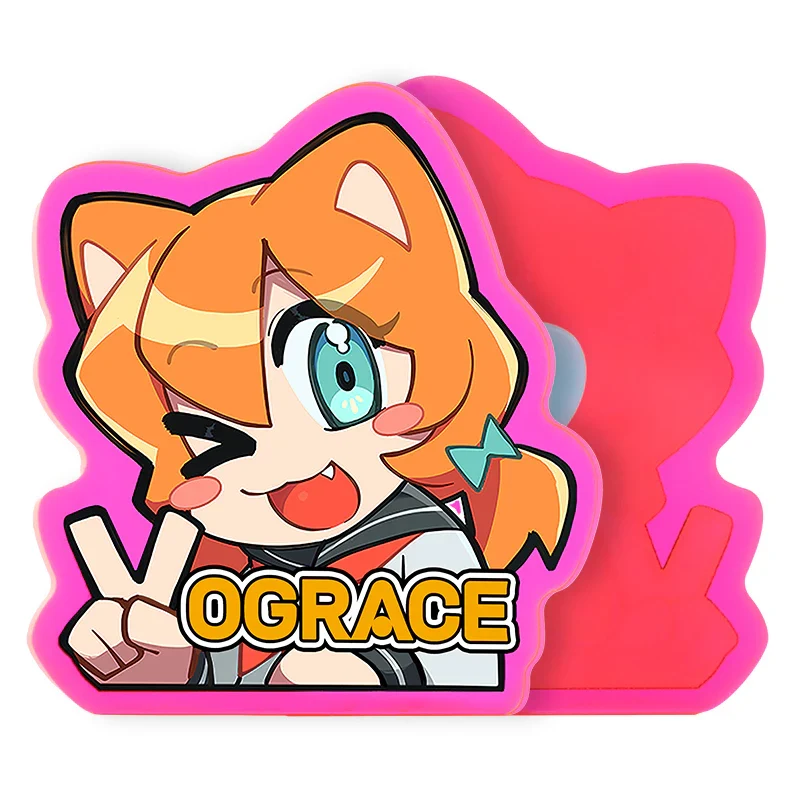 Custom Colored Acrylic Pins