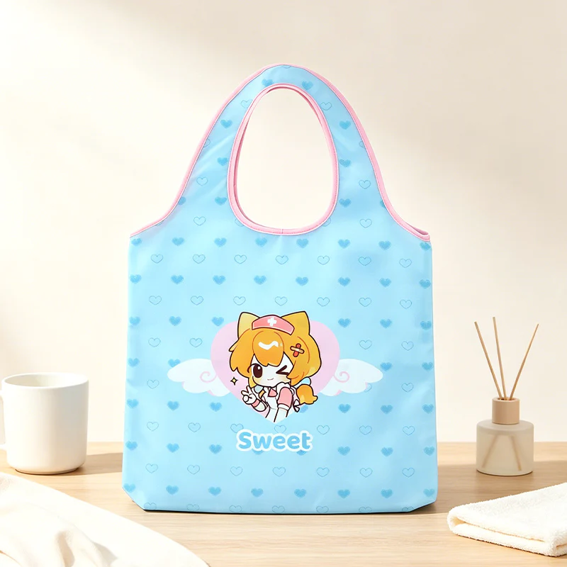 Custom Foldaway Shopper Tote Bag - Image 4