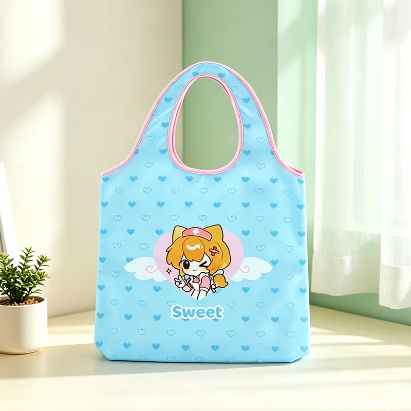 Custom Foldaway Shopper Tote Bag - Image 5