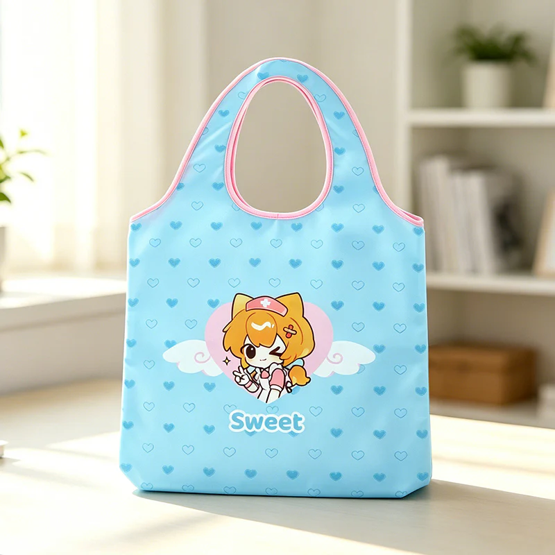 Custom Foldaway Shopper Tote Bag - Image 6