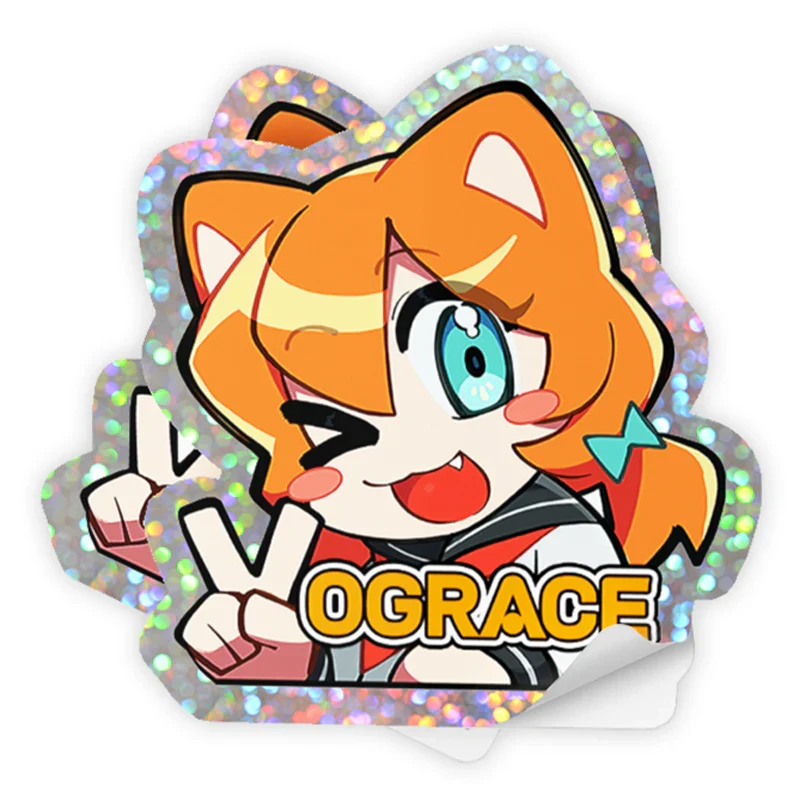 Custom Glitter Stickers