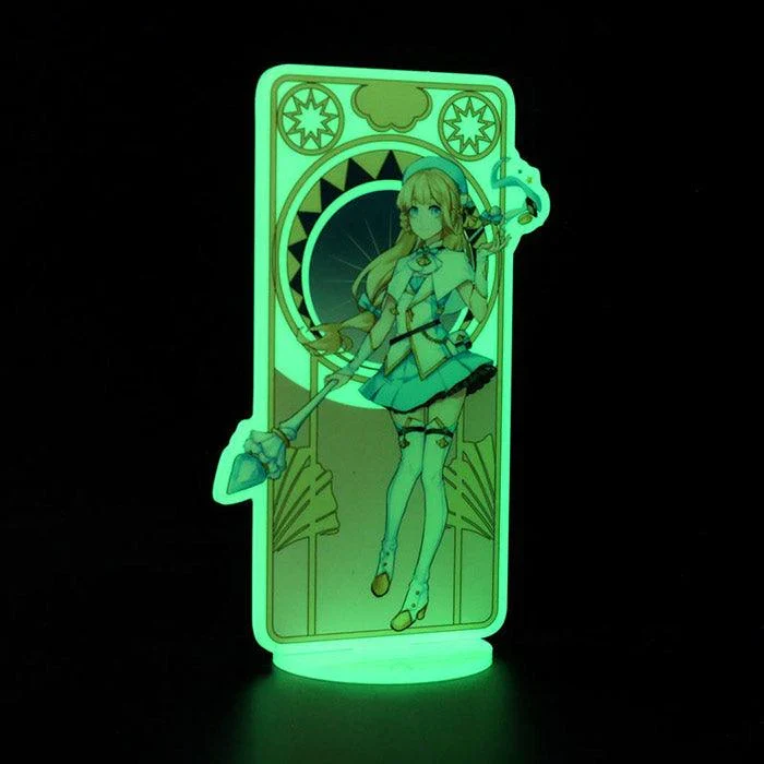 Custom Glow In The Dark Acrylic Standees