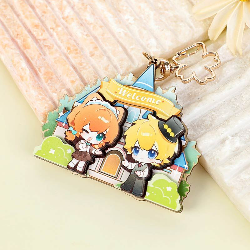 Custom Layered Wood Keychain - Image 10