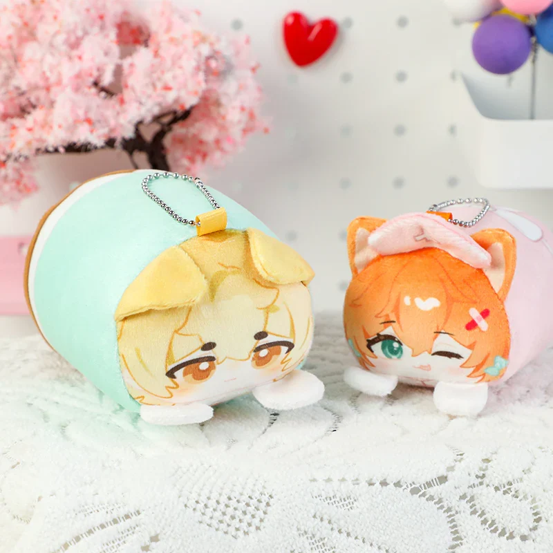 Custom Mochikororin Plush Toy Mascot Keychains - Image 4