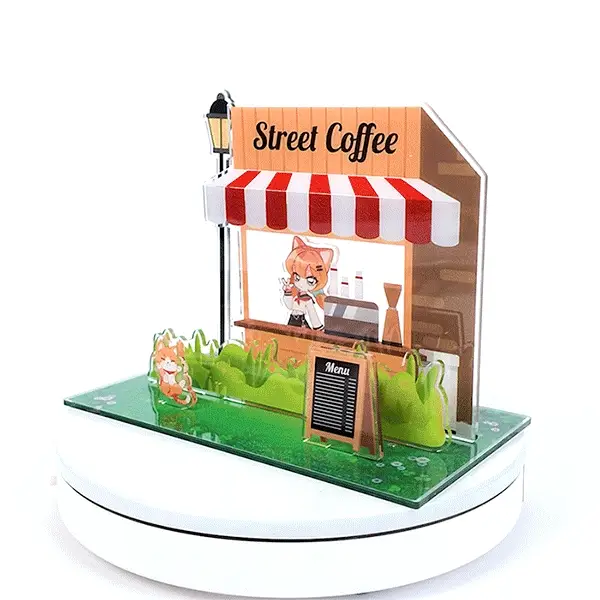 Custom Multi-Layer Clear Acrylic Standees