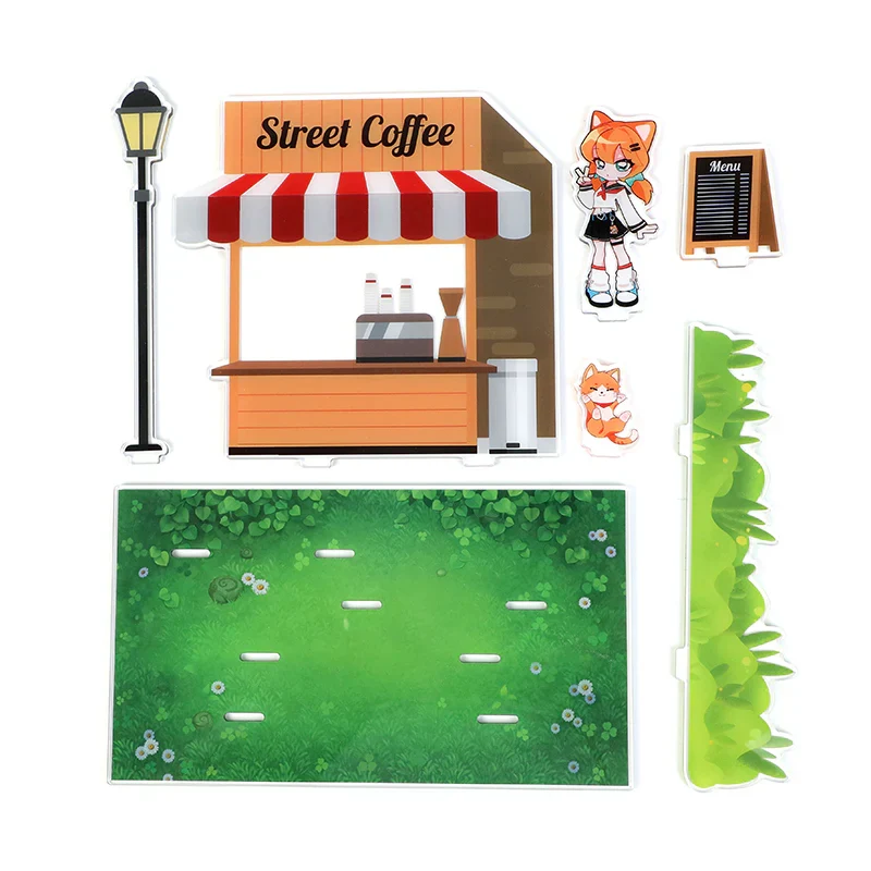 Custom Multi-Layer Clear Acrylic Standees - Image 2