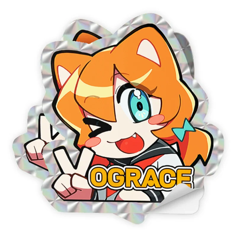 Custom Prismatic Stickers