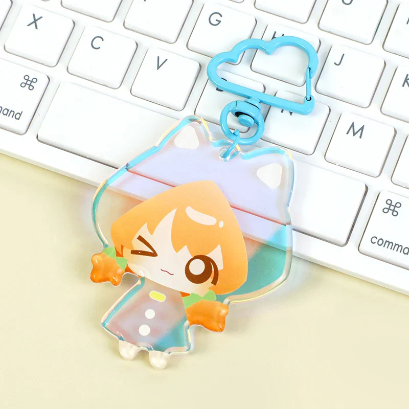 Custom Rainbow Acrylic Rounding Keychains - Image 22