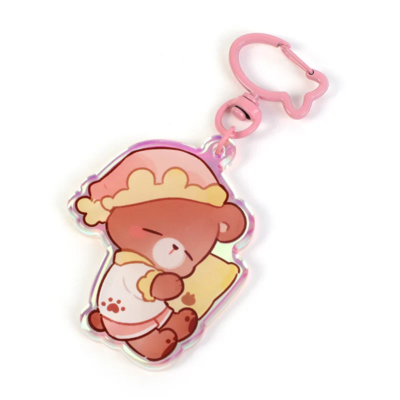 Custom Rainbow Acrylic Rounding Keychains - Image 28