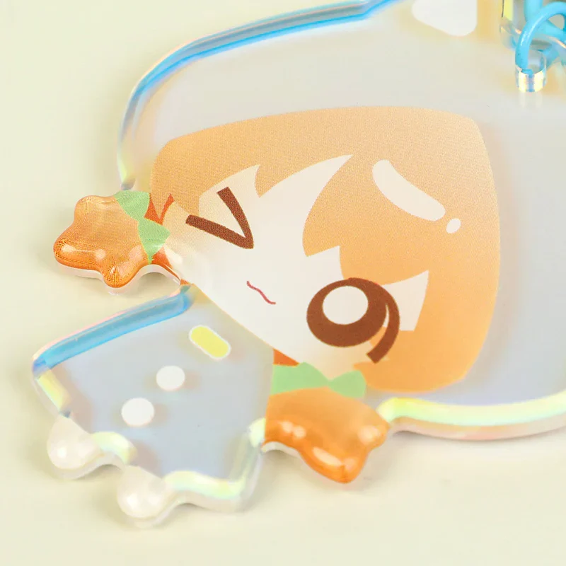 Custom Rainbow Acrylic Rounding Keychains - Image 5