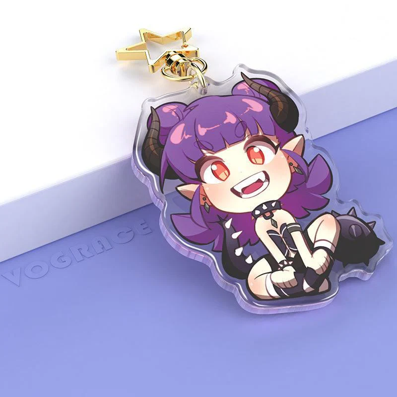 Custom Stickers Keychain Samples