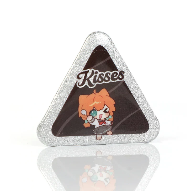 Custom Triangle Glitter Button Pins - Image 14